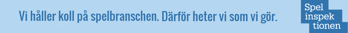 Spelinspektionen ger ut spellicenser och övervakar